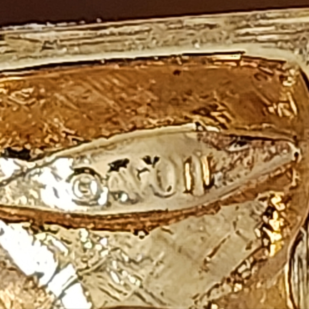 Avon Patriotic Pin Brooch Gold Tone - Picture 5 of 9